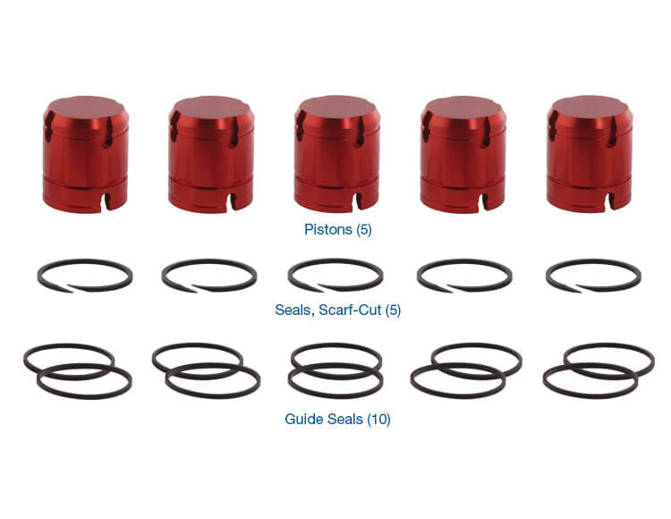 Sonnax Billet Accumulator Piston Kit 68RFE